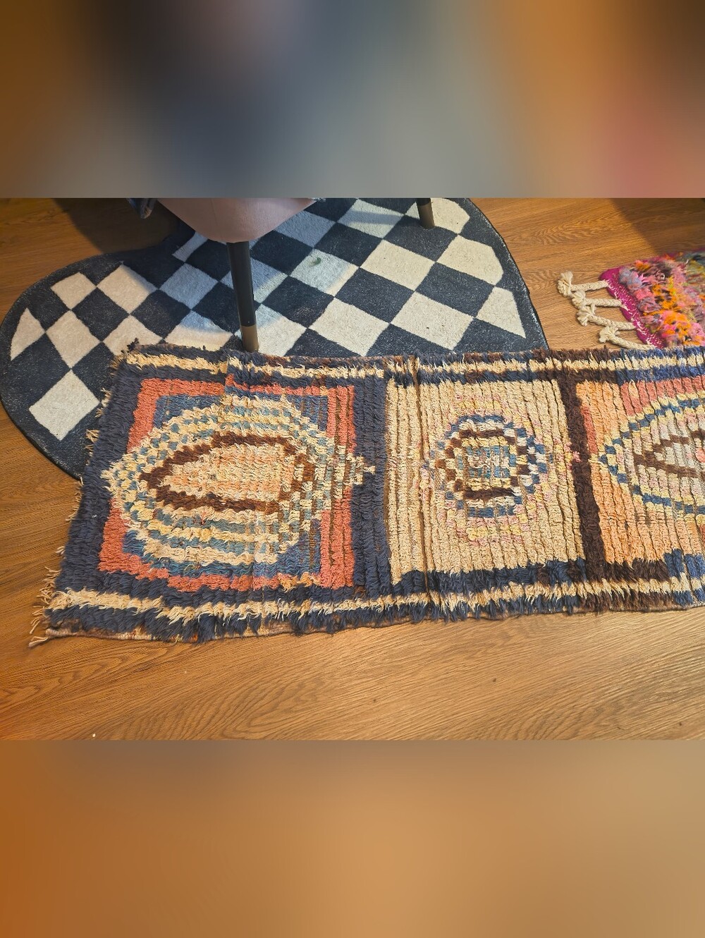 Pretty Moroccan Rug Runner - Picture 2 of 8